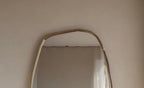 Brass Mirror, Luxury Wall Art Mirror, Handmade Modern Home Decor — view 3