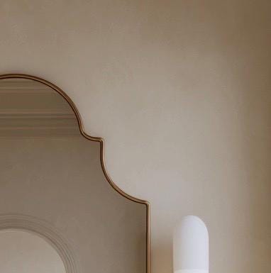 Vintage Brass Mirror, Handmade Luxury Wall Mirror, Antique Inspired Home Decor — view 2