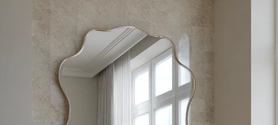 Artisan Brass Mirror, High-End Designer Wall Mirror, Contemporary Luxury Decor — view 5