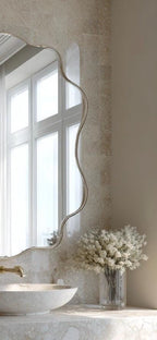 Artisan Brass Mirror, High-End Designer Wall Mirror, Contemporary Luxury Decor — view 4